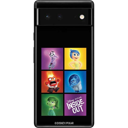 Disney Inside Out Character Portraits Google Pixel 6 Skin